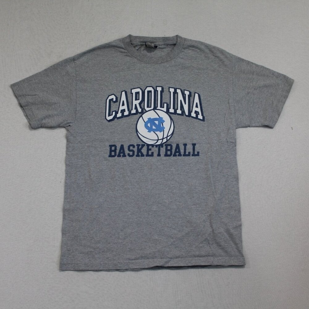 Champs Sports Men Gray Shirt Vintage UNC North Carolina Size Meduim